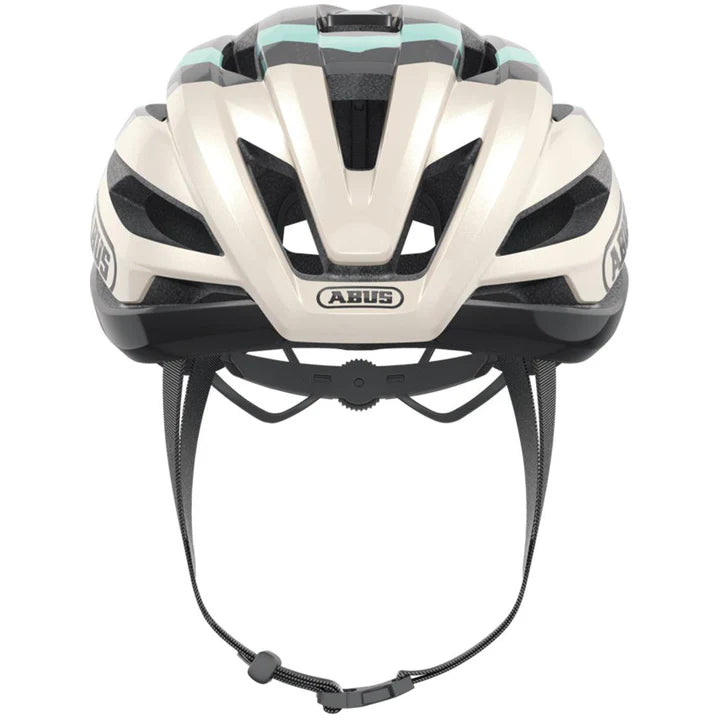 ABUS StormChaser Helmet – Champagne Gold | Aerodynamic Lightweight Road Cycling Helmet