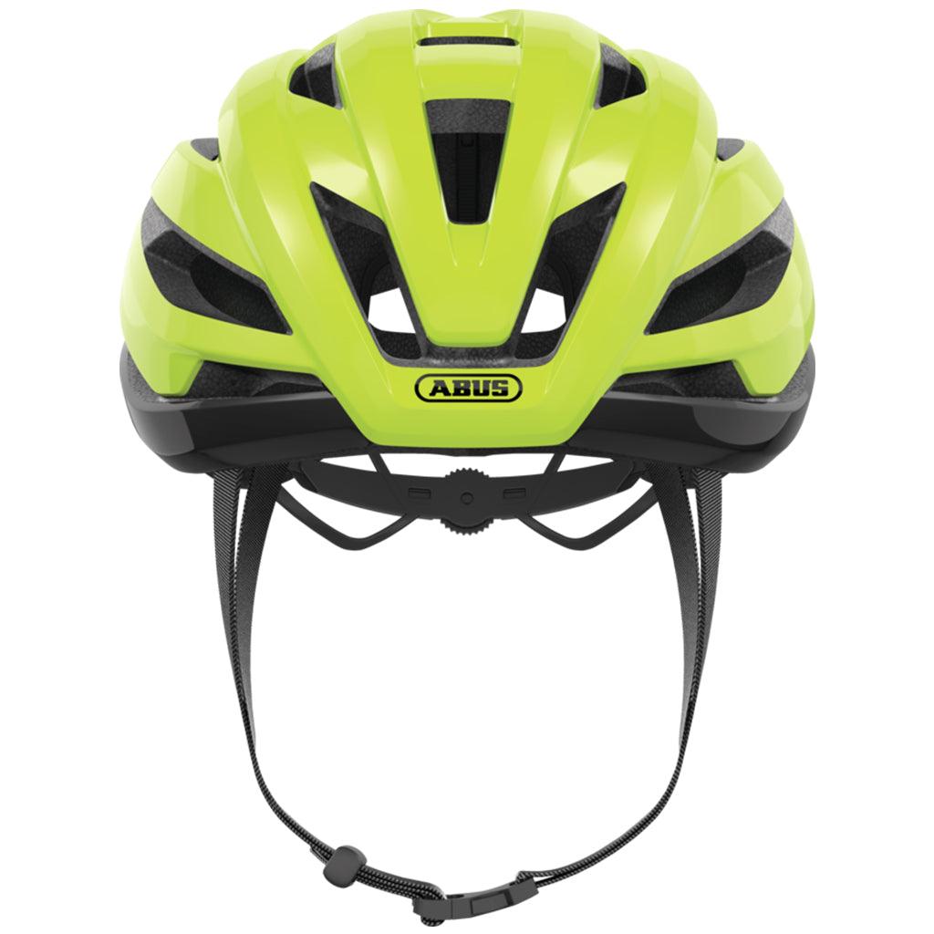 Abus Stormchaser Road Cycling Helmet (Neon Yellow) | Cycling Gears Hub