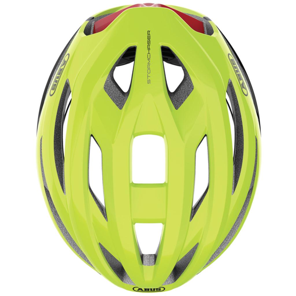 Abus Stormchaser Road Cycling Helmet (Neon Yellow) | Cycling Gears Hub