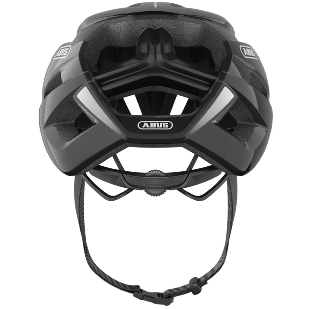 Abus Stormchaser Road Cycling Helmet (Shiny Black) | Cycling Gears Hub