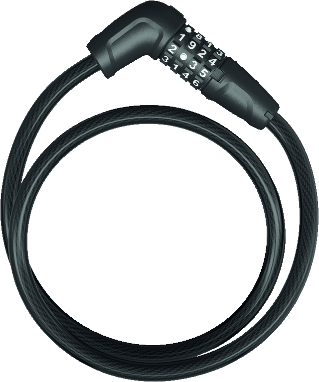 Abus Tresor 6412C/85 Cable Lock (Black) | Cycling Gears Hub - Cycling Gears Hub
