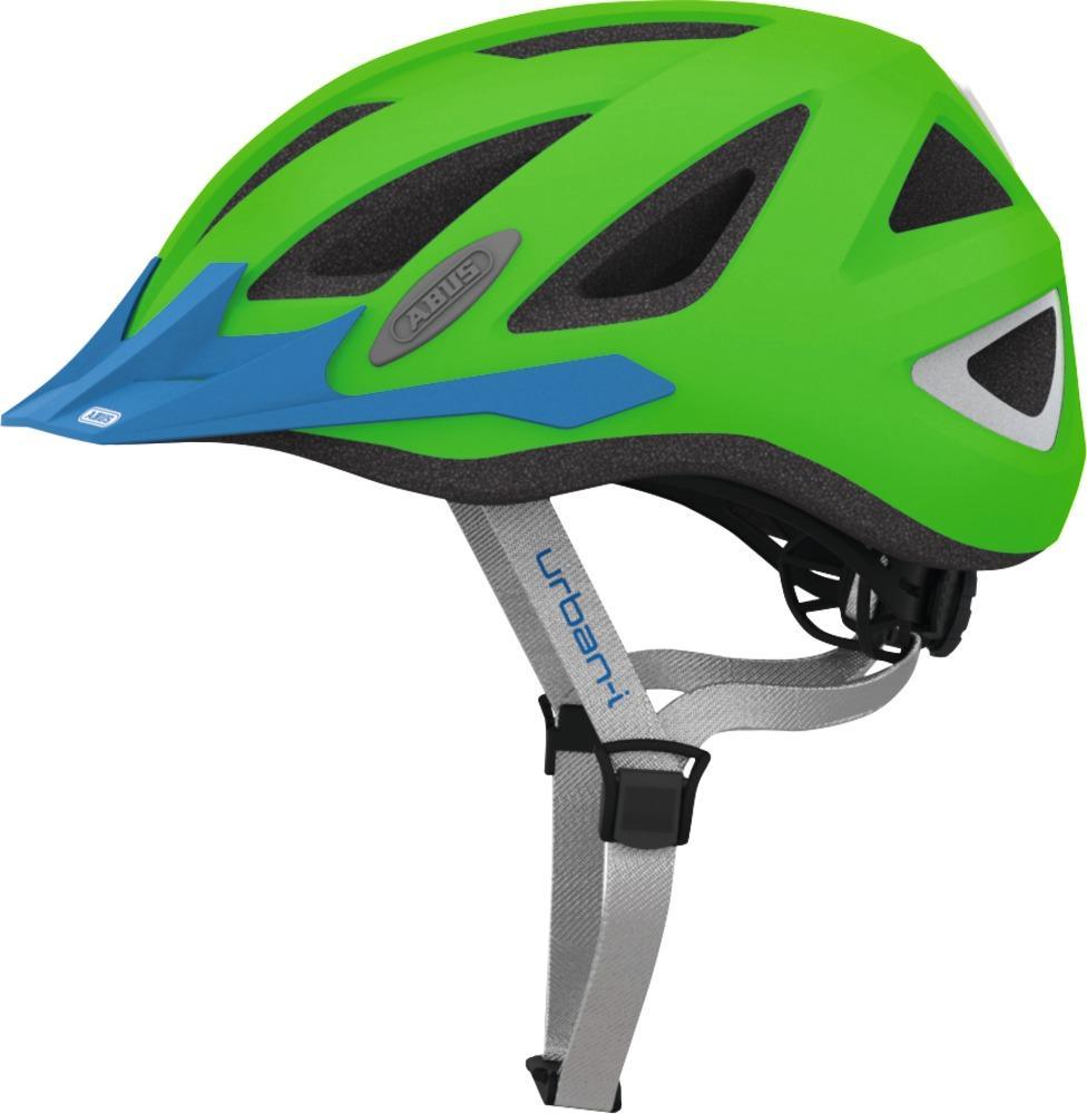 Abus Urban-I 2.0 Commute Helmet (Neon Green) | Cycling Gears Hub