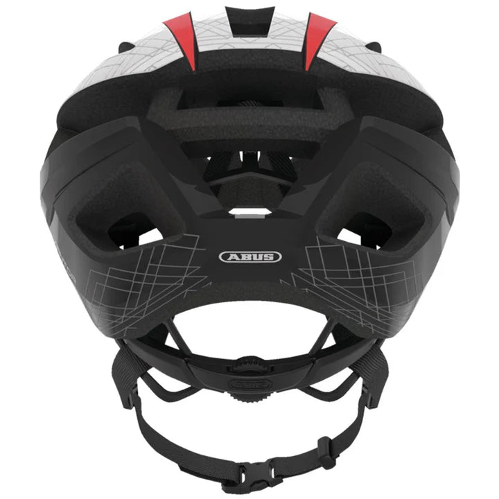 ABUS Viantor Helmet – Blaze Red | Lightweight Road Cycling Helmet | Pro-Level Ventilation