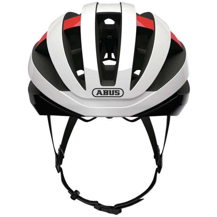 ABUS Viantor Helmet – Blaze Red | Lightweight Road Cycling Helmet | Pro-Level Ventilation