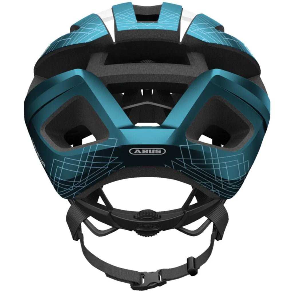 Abus Viantor Road Cycling Helmet – Steel Blue | Lightweight, Aerodynamic, Pro - Level Safety for Road Riders - Cycling Gears Hub