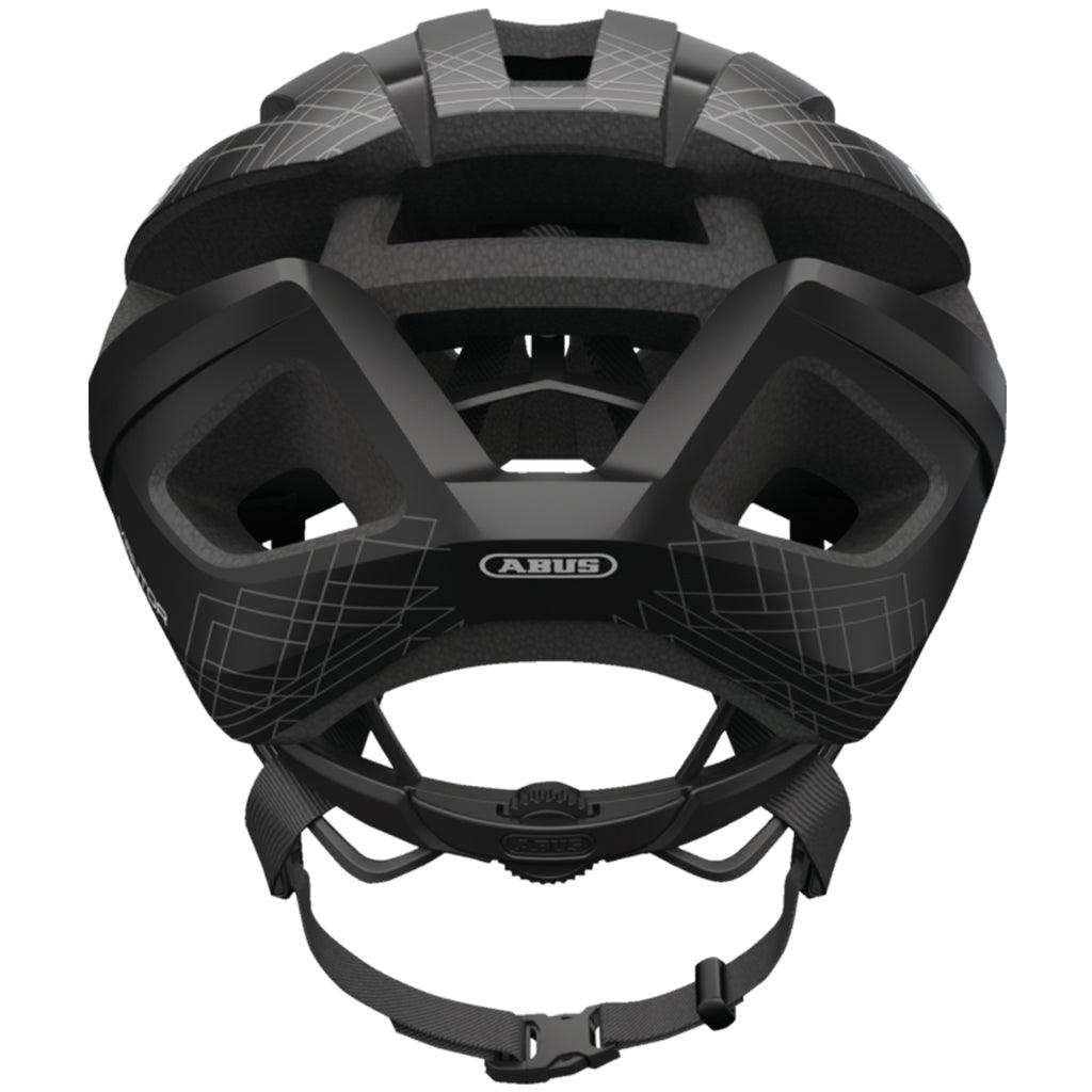 Abus Viantor Road Cycling Helmet (Velvet Black) | Cycling Gears Hub