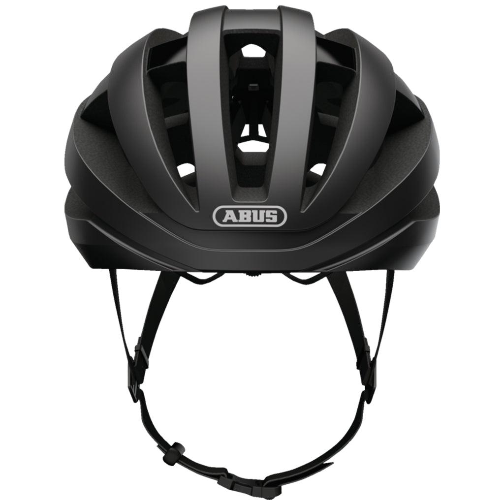 Abus Viantor Road Cycling Helmet (Velvet Black) | Cycling Gears Hub