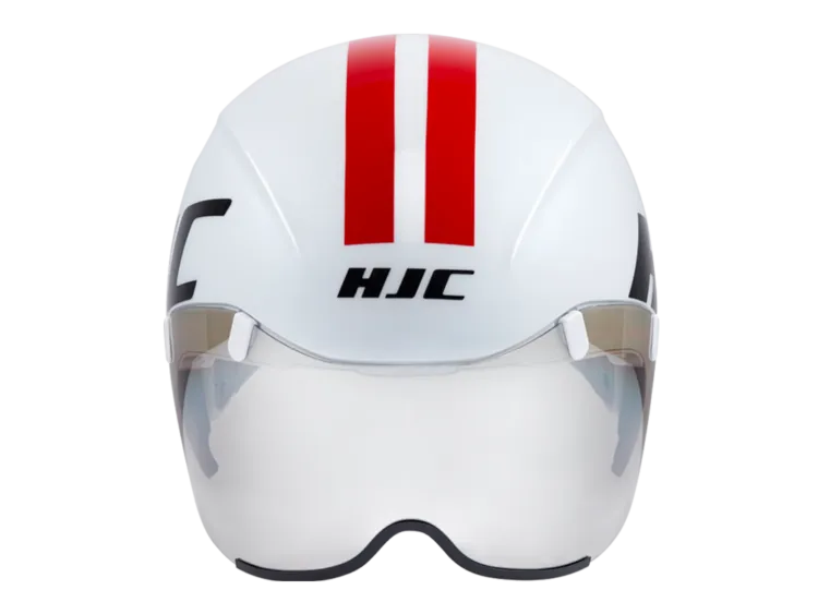 HJC Adwatt 1.0 Aero Road Cycling Helmet (Glossy White) | Cycling Gears Hub