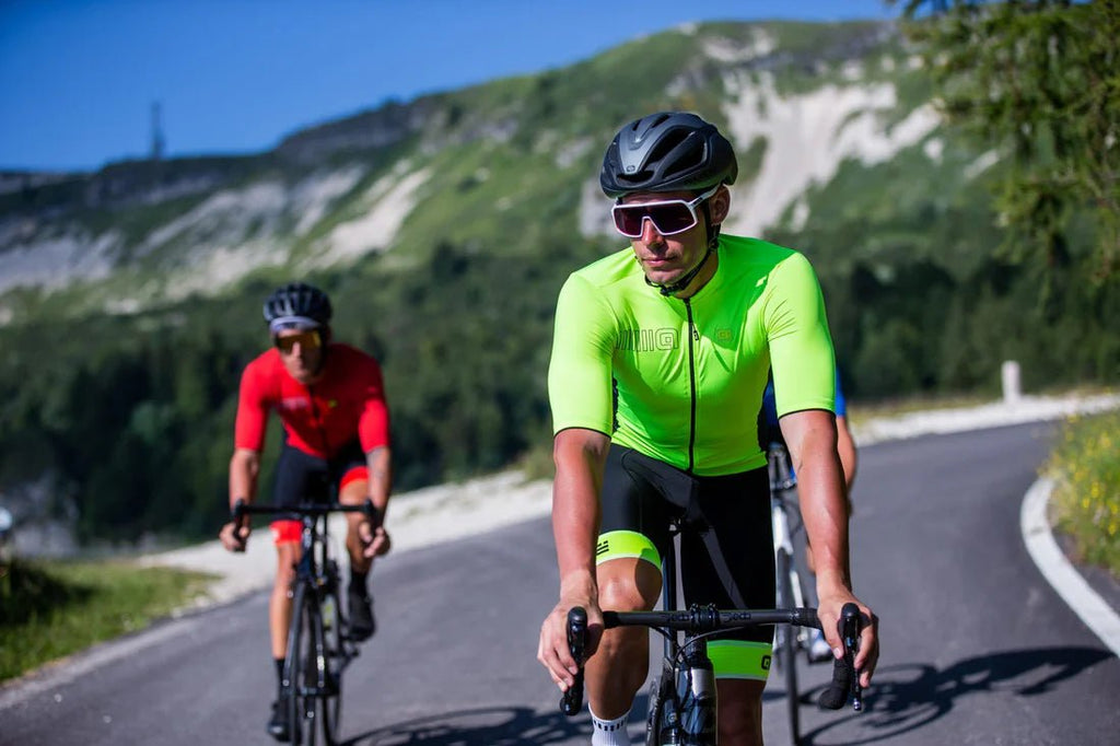 ALE SOLID Man Color Block Jersey – Lightweight Performance for Every Ride - Cycling Gears Hub