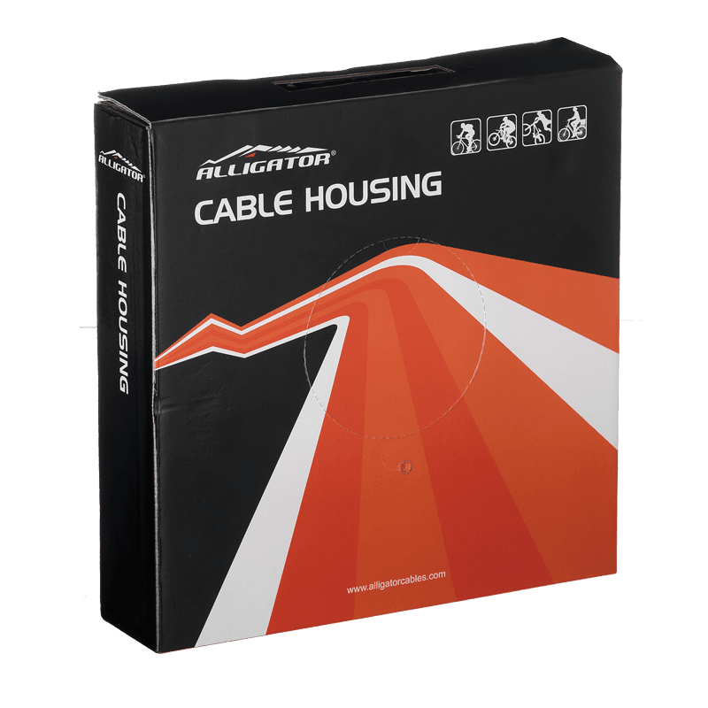 Alligator Brake Cable Housing Volume 30 MTR (Black) | Cycling Gears Hub