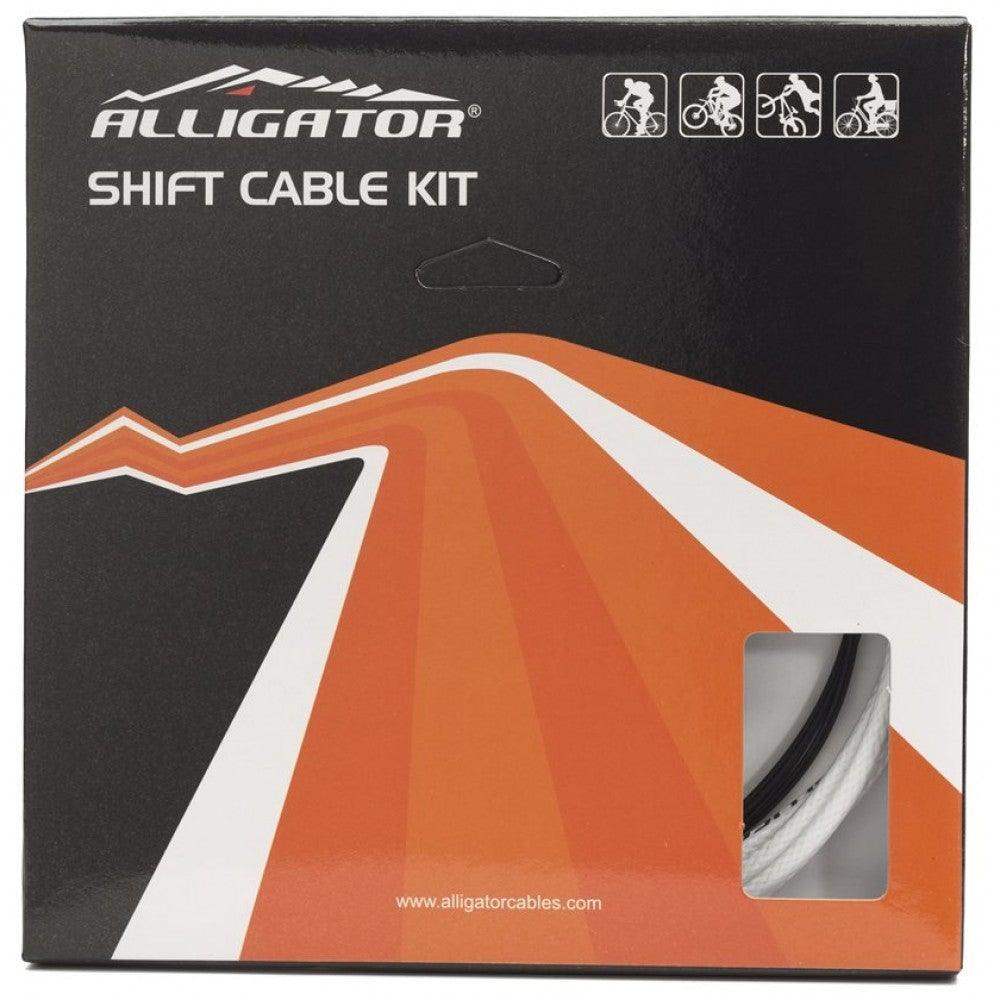 Alligator Gear Sram/Shimano Cable Kit - 11Speed (Black) | Cycling Gears Hub - Cycling Gears Hub