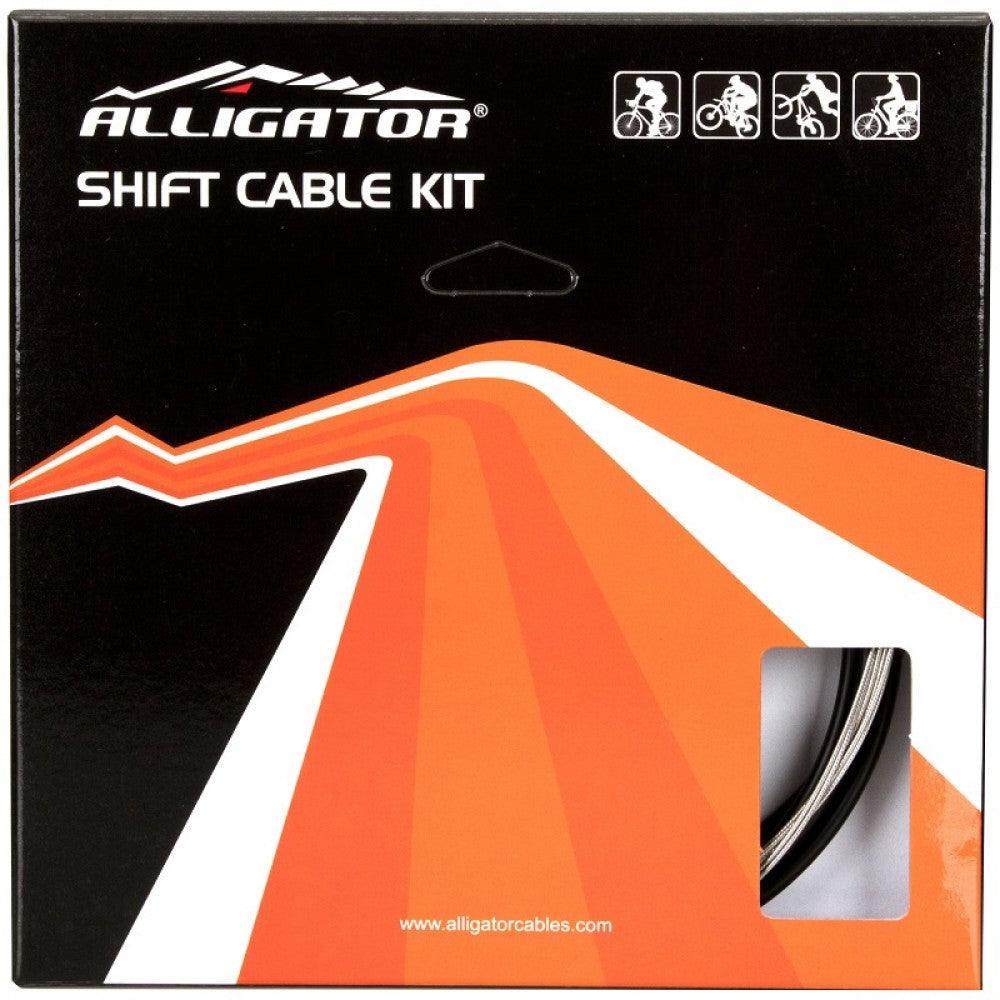 Alligator Gear Super Light Sram/Shimano Cable Kit (Black) | Cycling Gears Hub - Cycling Gears Hub