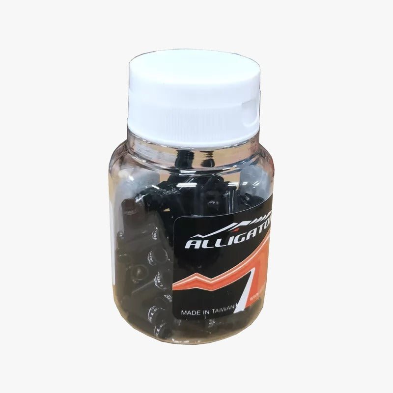 Alligator LY - HPP04 Brake Cable Housing End Caps - 120 Pieces (Black) | Cycling Gears Hub - Cycling Gears Hub