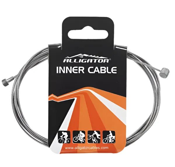 Alligator Stainless Steel Road Brake Inner Cable - 100 pcs | Cycling Gears Hub - Cycling Gears Hub