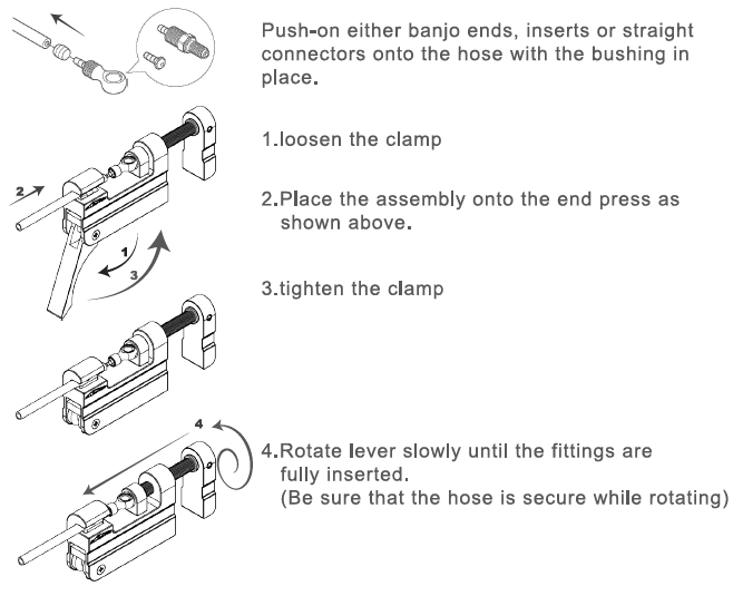 Alligator Tool End Press For Hydraulic House | Cycling Gears Hub - Cycling Gears Hub
