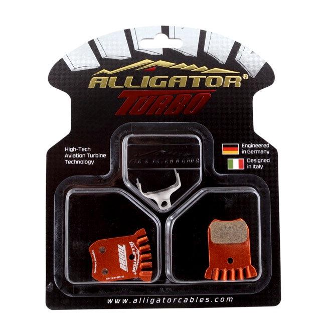 Alligator Turbo Cooling Organic Shimano Ultegra Disc Brake Pads | Cycling Gears Hub - Cycling Gears Hub