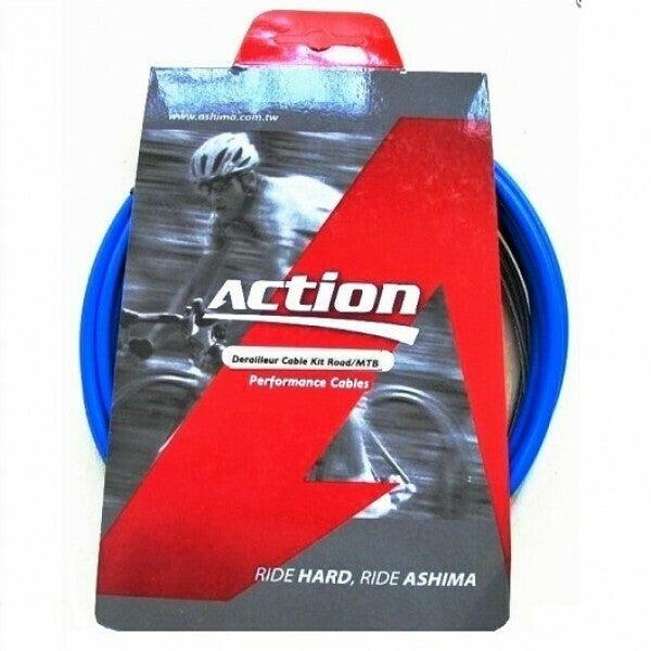 Ashima Gear Outer Casing Kit (Blue) | Cycling Gears Hub - Cycling Gears Hub
