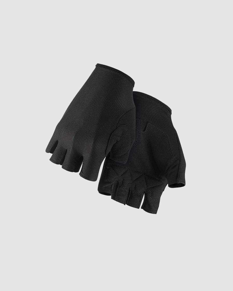 Assos Aero RS Short Finger Gloves (Black) | Cycling Gears Hub - Cycling Gears Hub