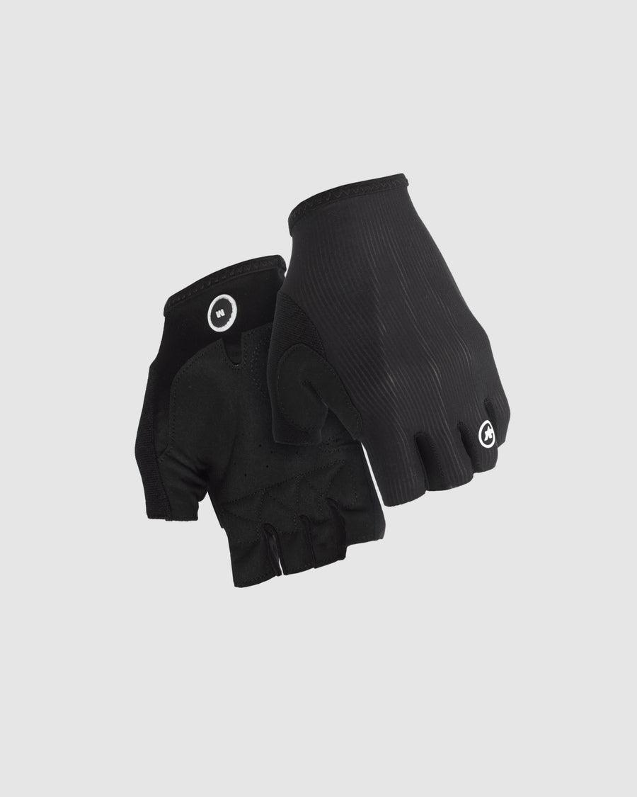 Assos Aero RS Short Finger Gloves (Black) | Cycling Gears Hub - Cycling Gears Hub
