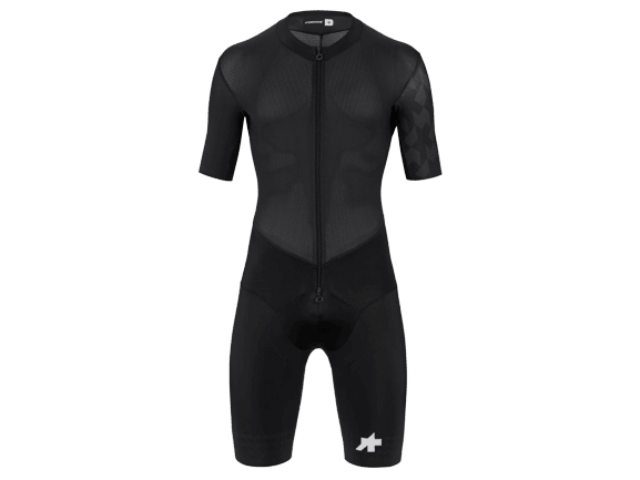 Assos Equipe RS Le Houdini S9 Targa Mens Cycling Roadsuit (Black) | Cycling Gears Hub