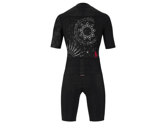 Assos Equipe RS Le Houdini S9 Targa Mens Cycling Roadsuit (Black) | Cycling Gears Hub