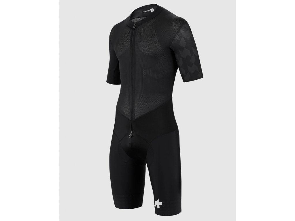 Assos Equipe RS Le Houdini S9 Targa Mens Cycling Roadsuit (Black) | Cycling Gears Hub