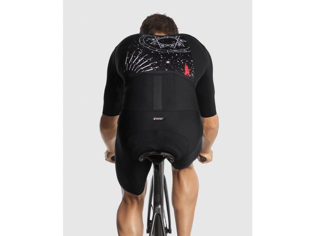 Assos Equipe RS Le Houdini S9 Targa Mens Cycling Roadsuit (Black) | Cycling Gears Hub