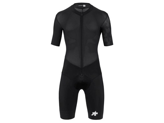 Assos Equipe RS Le Houdini S9 Targa Mens Cycling Roadsuit (Black) | Cycling Gears Hub - Cycling Gears Hub