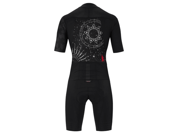 Assos Equipe RS Le Houdini S9 Targa Mens Cycling Roadsuit (Black) | Cycling Gears Hub - Cycling Gears Hub
