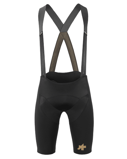 Assos Equipe RSR S9 Targa Mens Cycling Bibshorts (Flamme D’Or) | Cycling Gears Hub