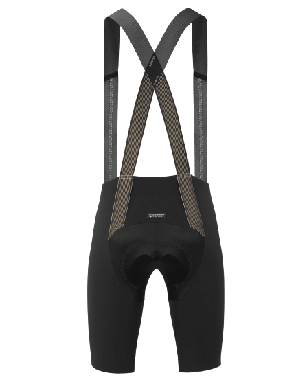 Assos Equipe RSR S9 Targa Mens Cycling Bibshorts (Flamme D’Or) | Cycling Gears Hub