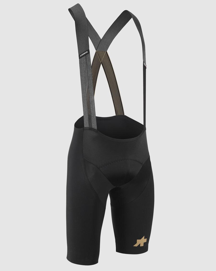 Assos Equipe RSR S9 Targa Mens Cycling Bibshorts (Flamme D’Or) | Cycling Gears Hub