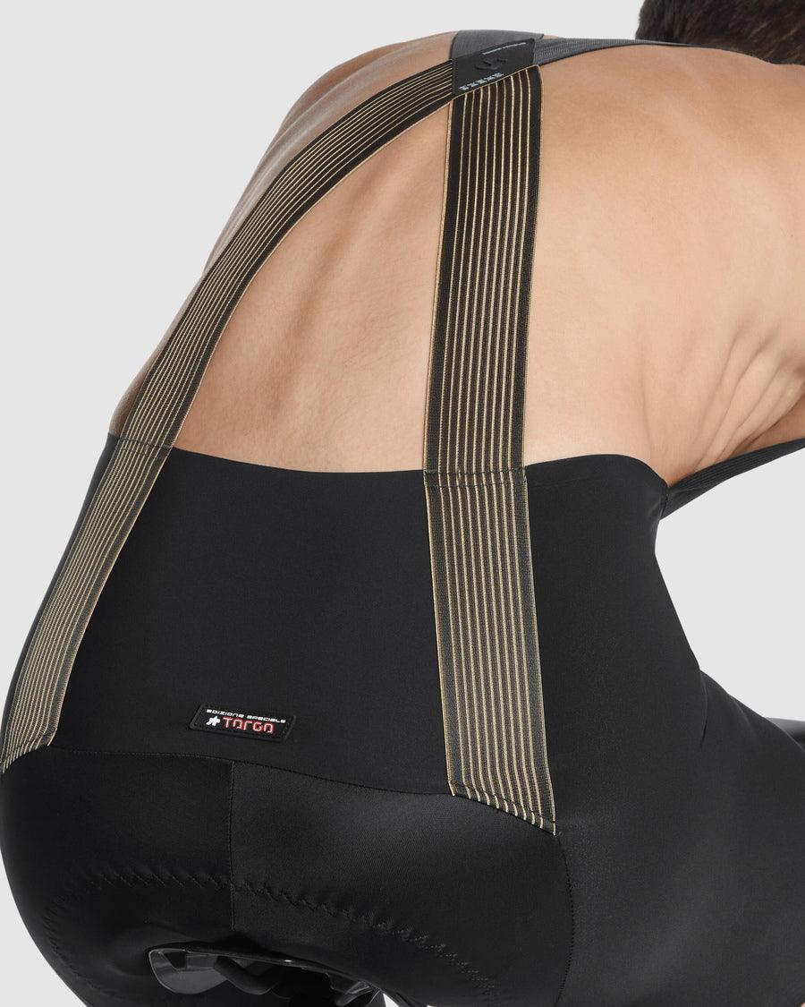 Assos Equipe RSR S9 Targa Mens Cycling Bibshorts (Flamme D’Or) | Cycling Gears Hub