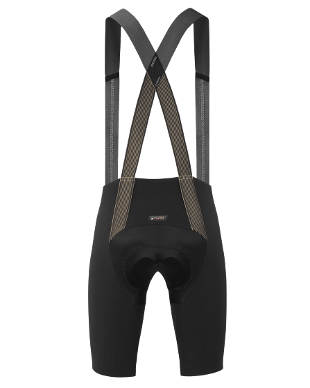 Assos Equipe RSR S9 Targa Mens Cycling Bibshorts (Flamme D’Or) | Cycling Gears Hub - Cycling Gears Hub