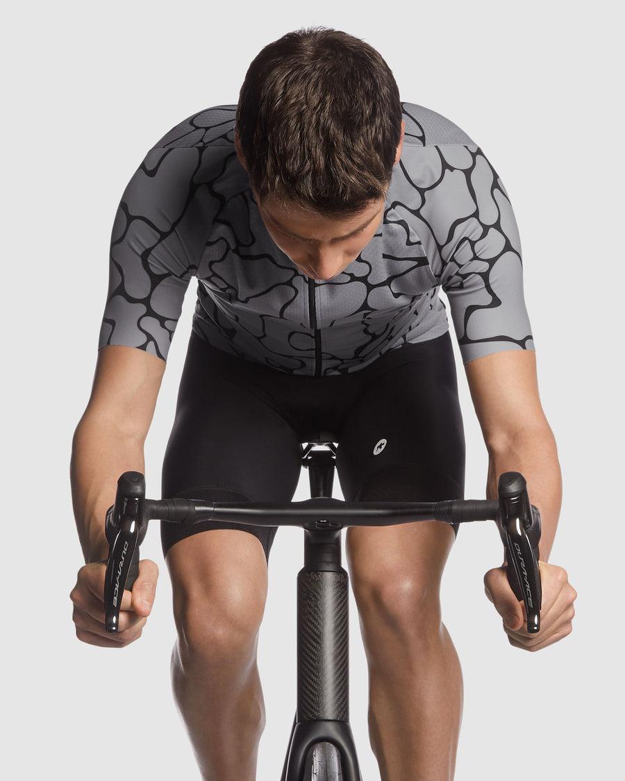 Assos Mille GT Summer C2 Voganski Mens Cycing Jersey (Greva Grey) | Cycling Gears Hub