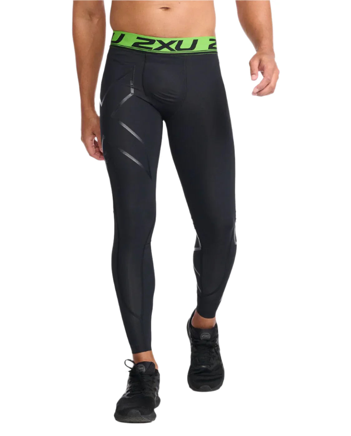 2XU MA4419B Refresh Recovery Men's Compression Tights (Black/Nero) | Cycling Gears Hub