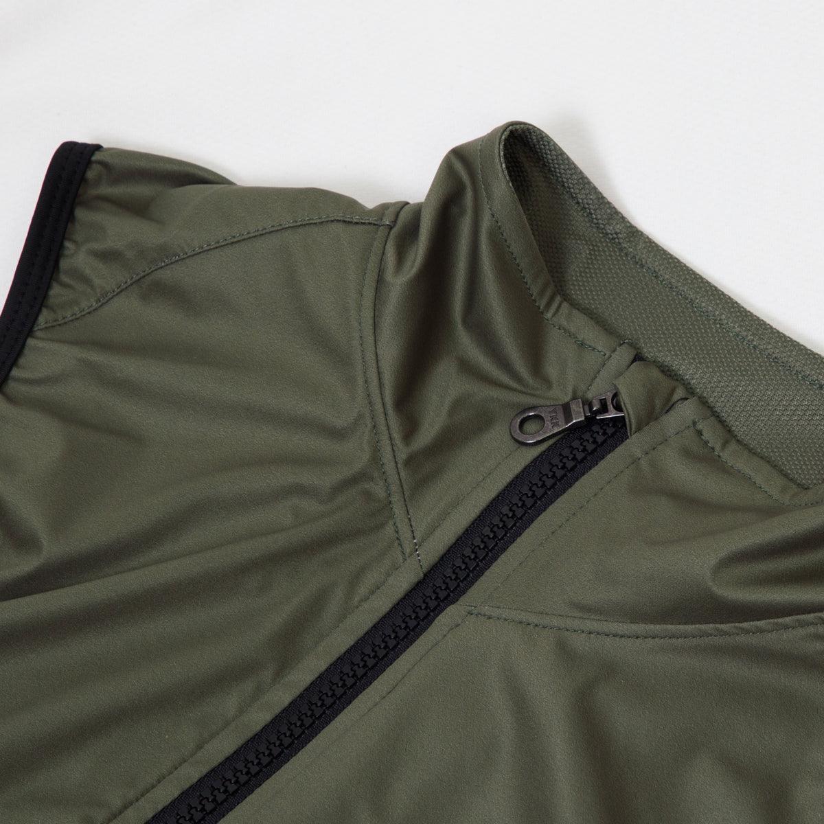 Baisky Double zipper Men Wind Vest (Army Green) | Cycling Gears Hub