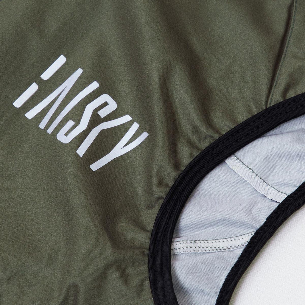 Baisky Double zipper Men Wind Vest (Army Green) | Cycling Gears Hub