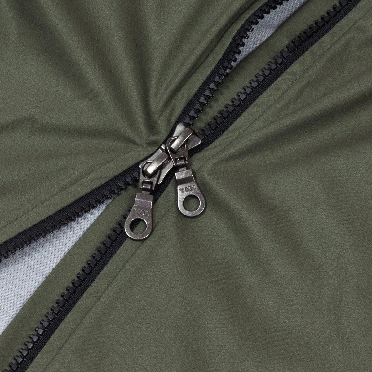 Baisky Double zipper Men Wind Vest (Army Green) | Cycling Gears Hub