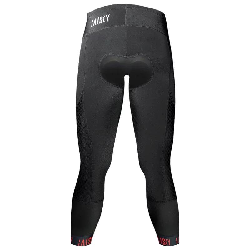 Baisky Endurance Cropped Men Cycling Tights (Windblown Black) | Cycling Gears Hub