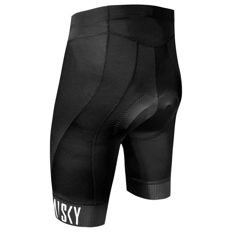 Baisky Endurance Men Cycling Shorts (Simple Black) | Cycling Gears Hub