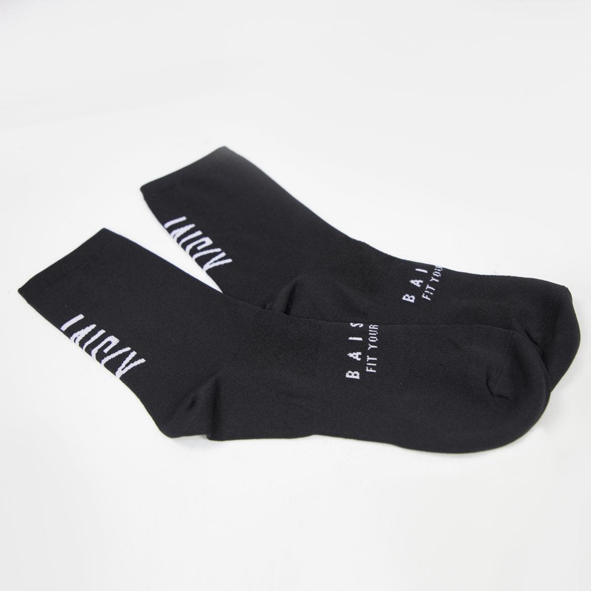Baisky Mens Sport Socks (Purity Black) | Cycling Gears Hub