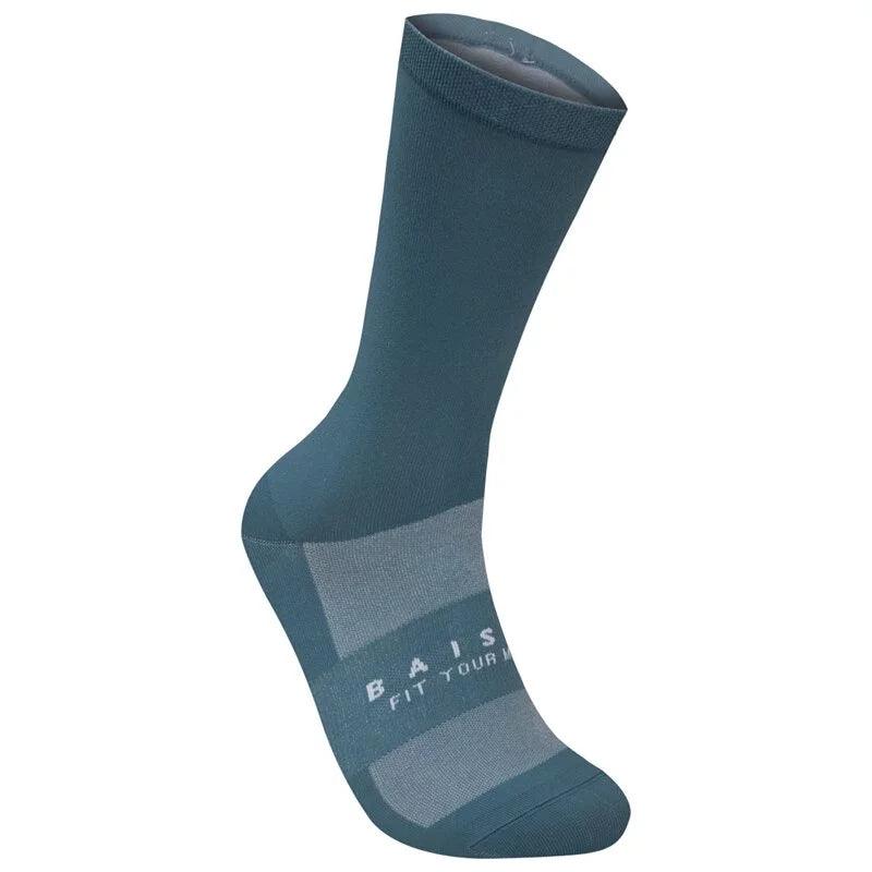 Baisky Mens Sport Socks (Purity Blue Grey) | Cycling Gears Hub