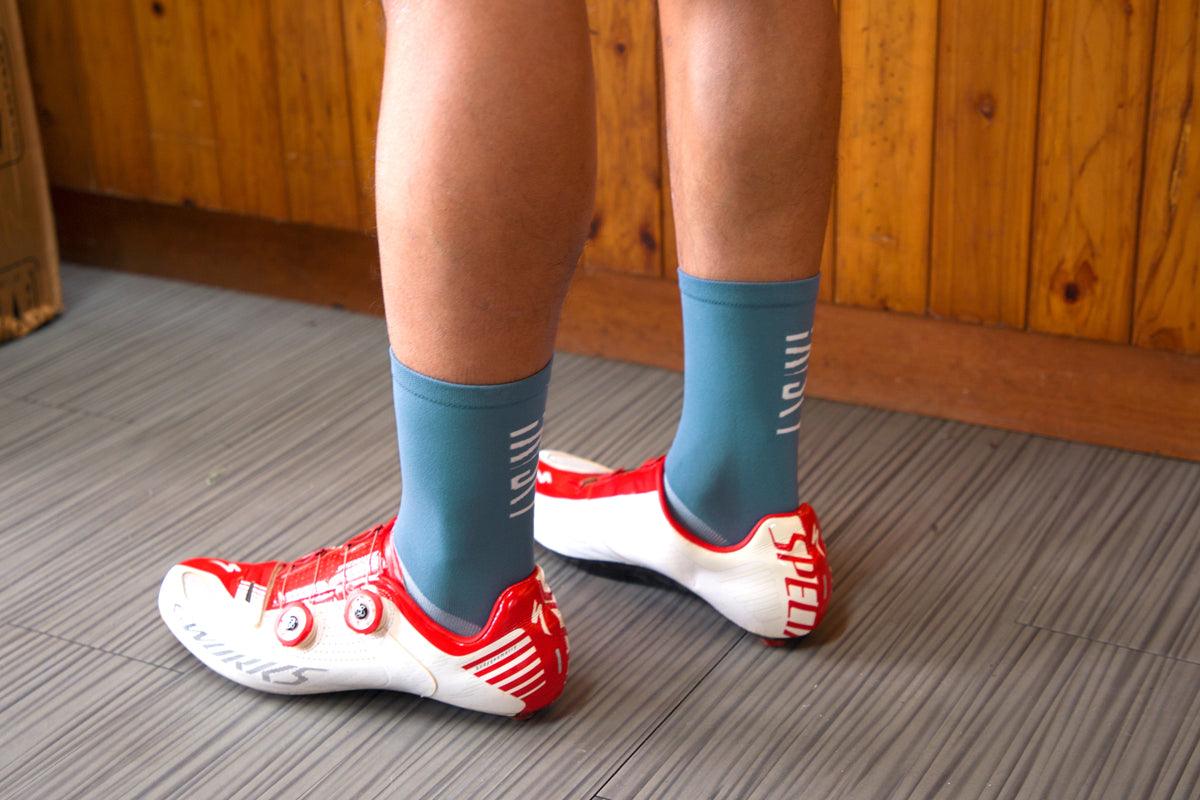 Baisky Mens Sport Socks (Purity Blue Grey) | Cycling Gears Hub
