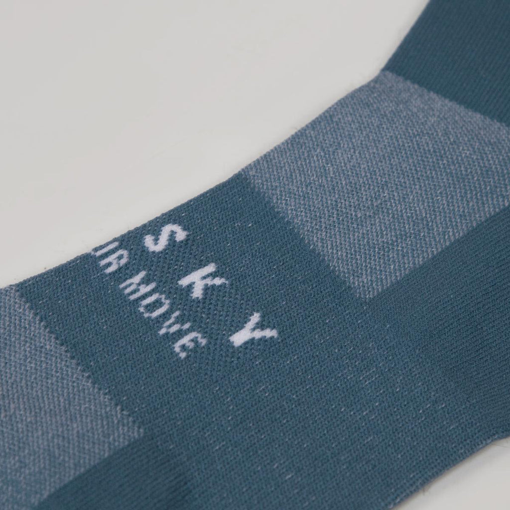 Baisky Mens Sport Socks (Purity Blue Grey) | Cycling Gears Hub