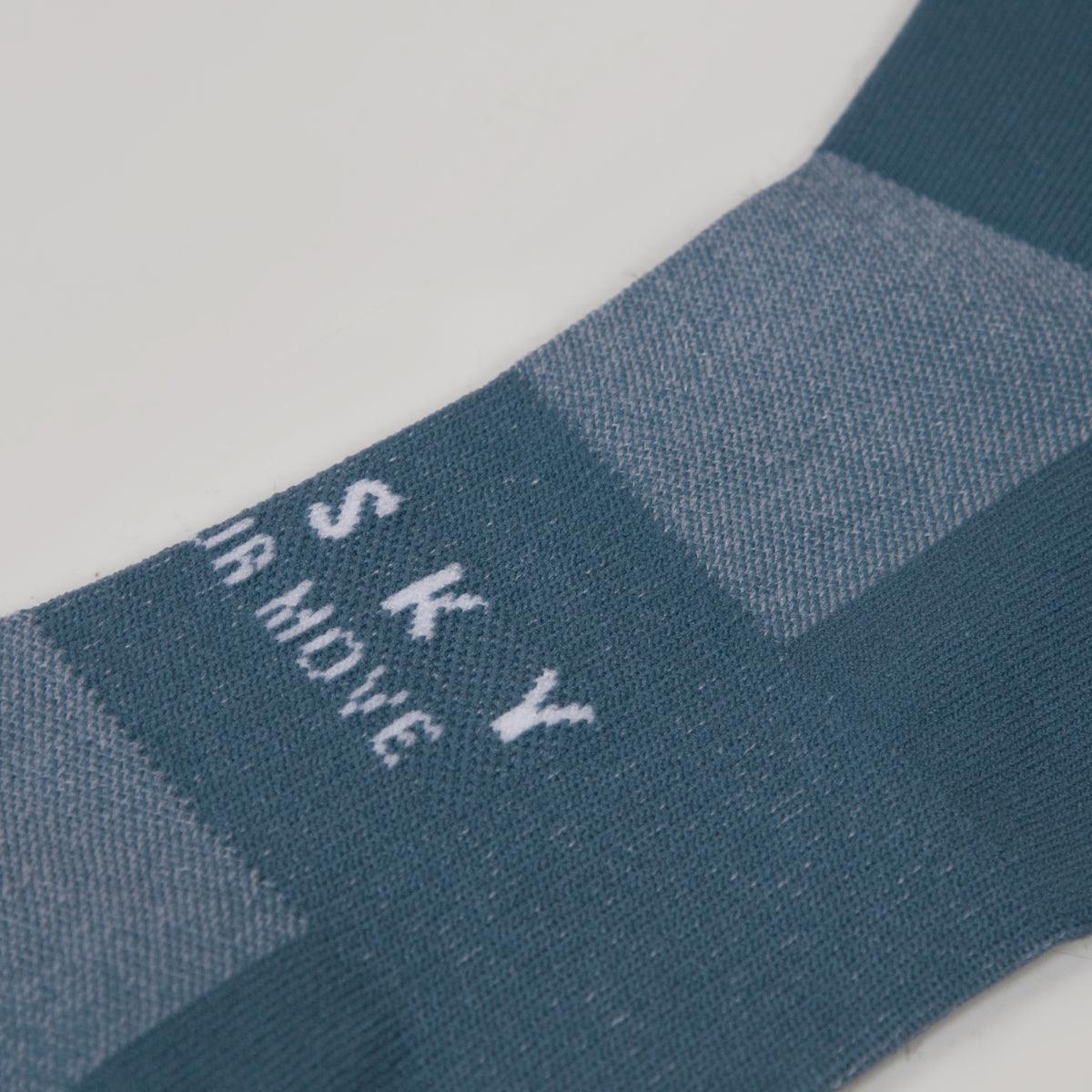 Baisky Mens Sport Socks (Purity Blue Grey) | Cycling Gears Hub