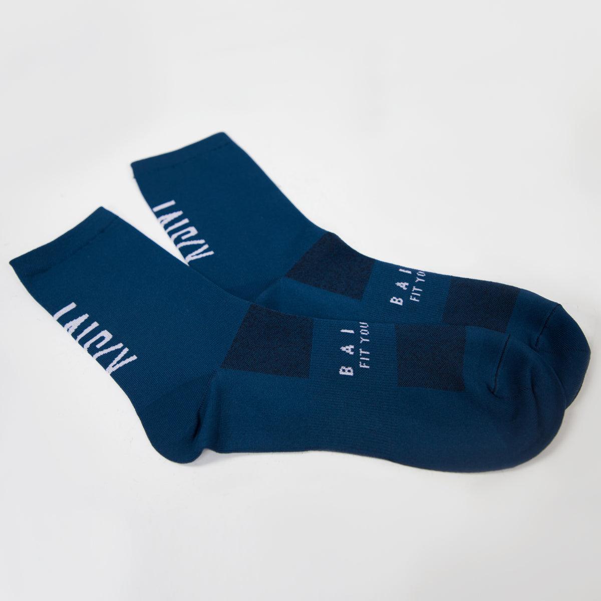 Baisky Mens Sport Socks (Purity Dark Blue) | Cycling Gears Hub