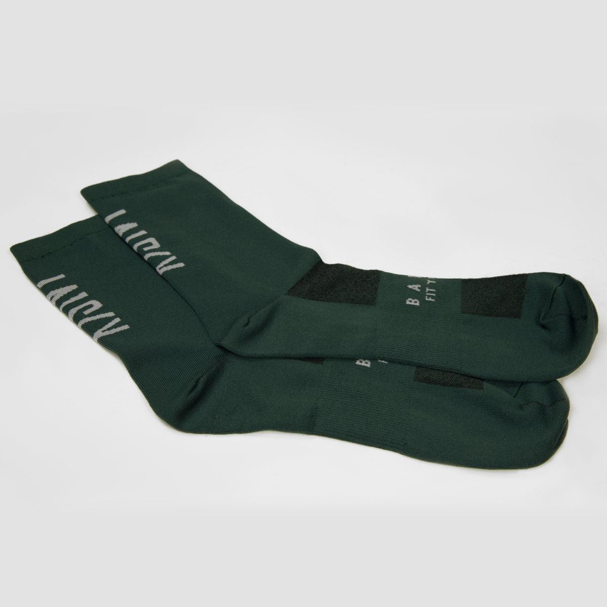Baisky Mens Sport Socks (Purity Dark Green) | Cycling Gears Hub