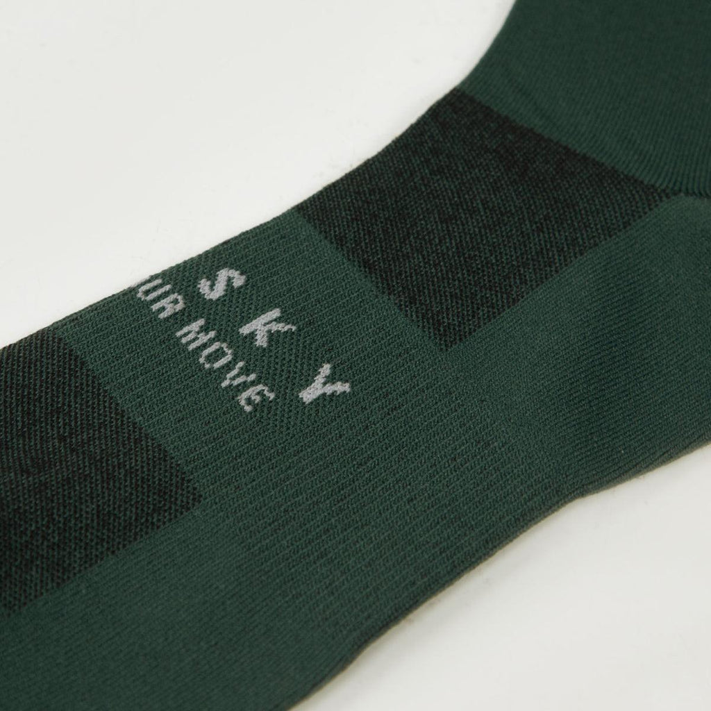 Baisky Mens Sport Socks (Purity Dark Green) | Cycling Gears Hub