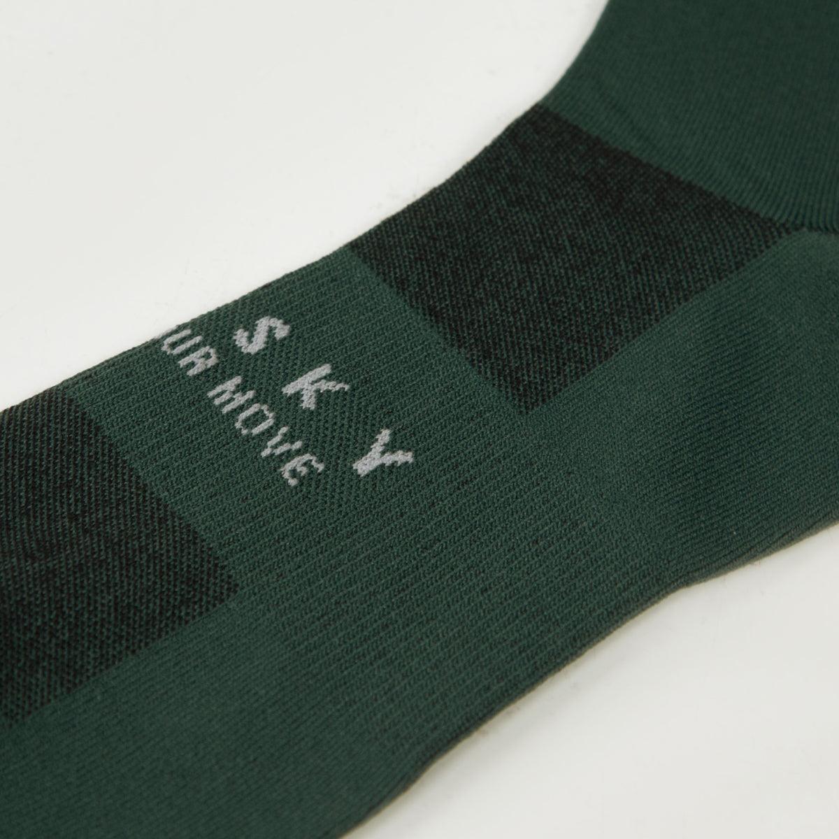 Baisky Mens Sport Socks (Purity Dark Green) | Cycling Gears Hub